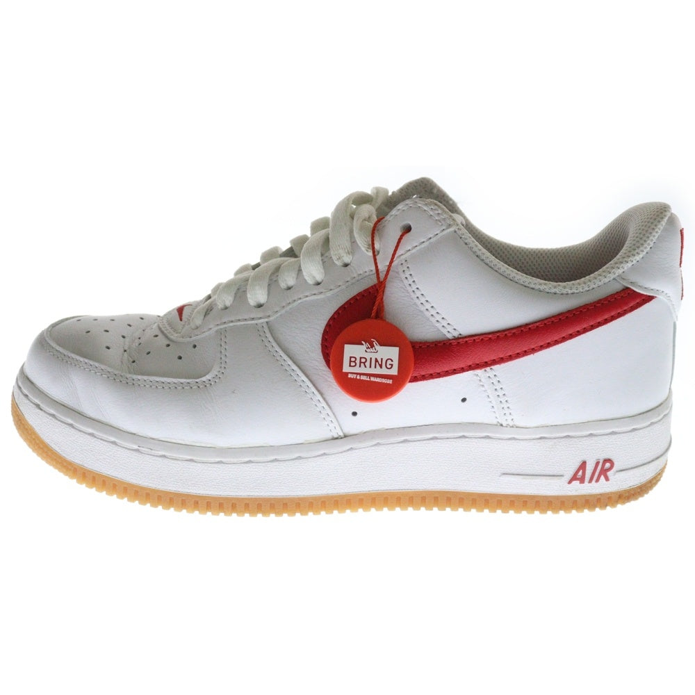 NIKE(ナイキ) AIR FORCE 1 LOW RETRO DJ3911-102 エアフォース ローカットスニーカー ホワイト/レッド US8/26.0cm
