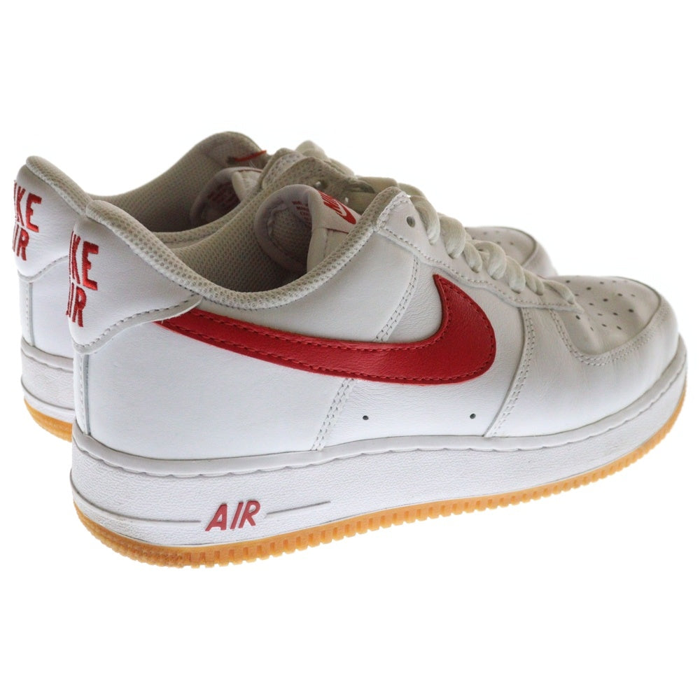 NIKE(ナイキ) AIR FORCE 1 LOW RETRO DJ3911-102 エアフォース ローカットスニーカー ホワイト/レッド US8/26.0cm