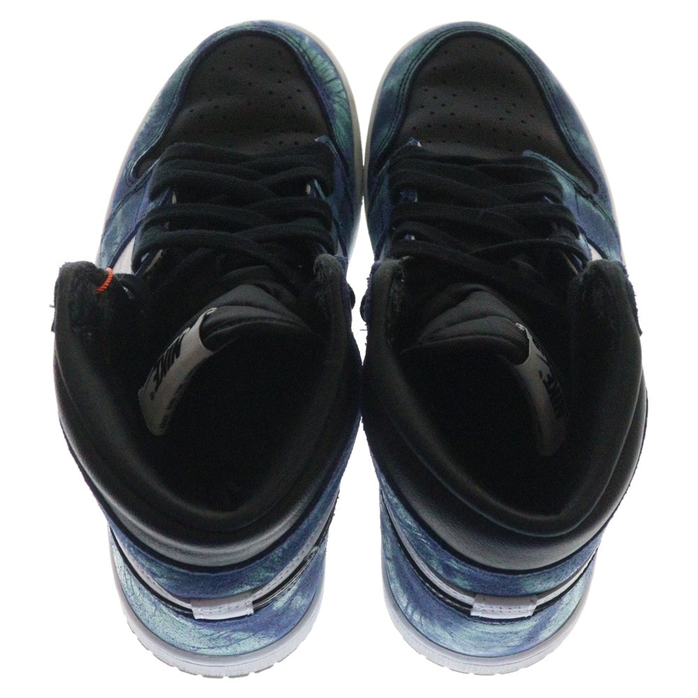 NIKE(ナイキ) WMNS AIR JORDAN 1 HIGH OG Tie-Dye CD0461-100 ウィメンズ エアジョーダン1 タイダイブルー ハイカットスニーカー シューズ ブルー US6/23.0cm レディース