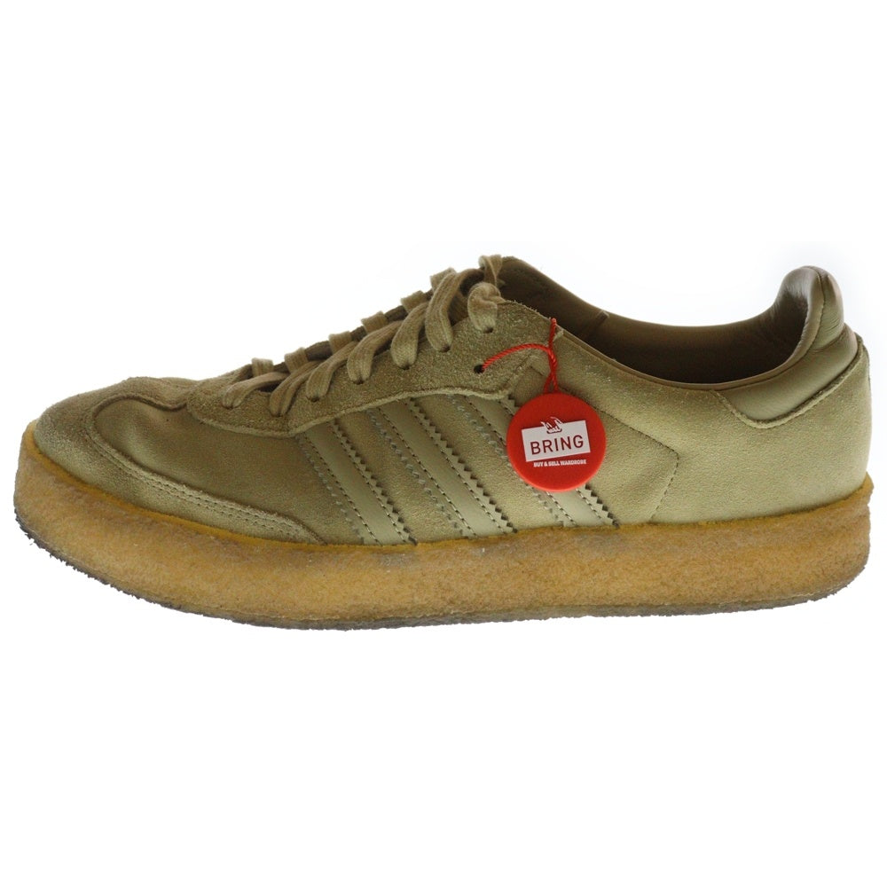 adidas(アディダス) KITH Ronnie Fieg×CLARKS SAMBA ID7298 キス ロニー・ファイグ クラークス サンバ ローカットスニーカー ウィート ベージュ US10/28.0cm