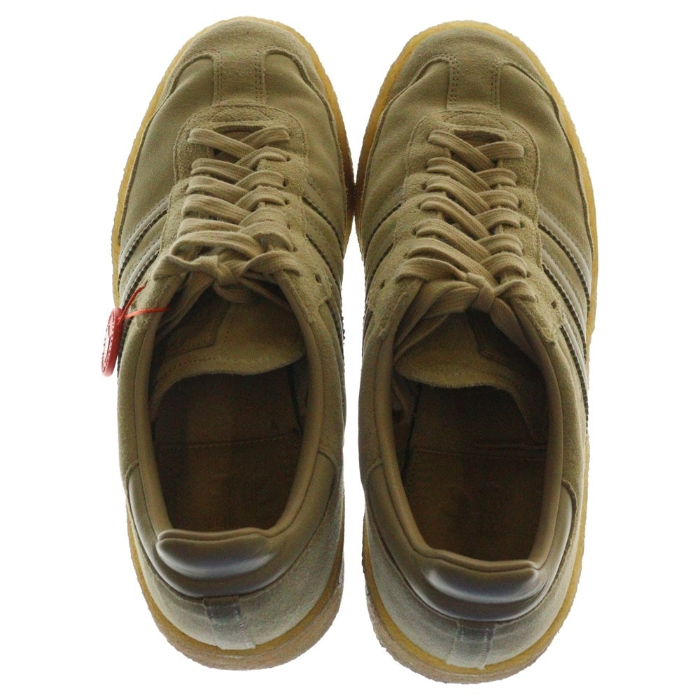 adidas(アディダス) KITH Ronnie Fieg×CLARKS SAMBA ID7298 キス ロニー・ファイグ クラークス サンバ ローカットスニーカー ウィート ベージュ US10/28.0cm