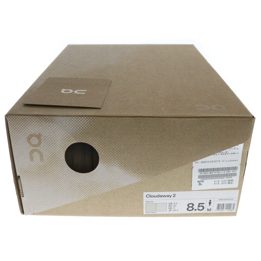 On(オン) Cloudaway2 3M30052675 クラウドアウェイ2 ローカットスニーカー ベージュ US8.5/26.5cm