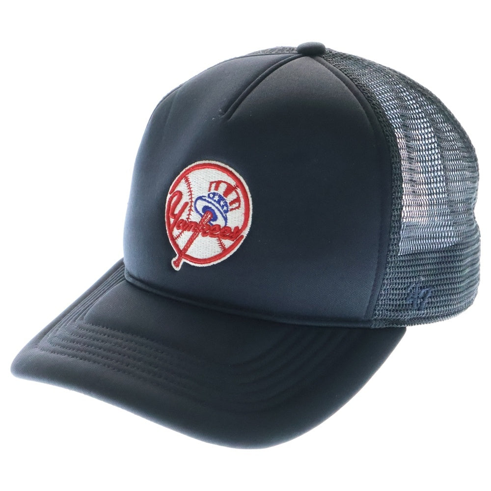 KITH(キス) '47 for the NY YANKEES BRAND HITCH FM TRUCKER CAP ニューヨークヤンキース ブランドヒッチ トラッカーキャップ ネイビー