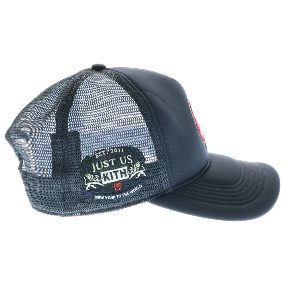 KITH(キス) '47 for the NY YANKEES BRAND HITCH FM TRUCKER CAP ニューヨークヤンキース ブランドヒッチ トラッカーキャップ ネイビー