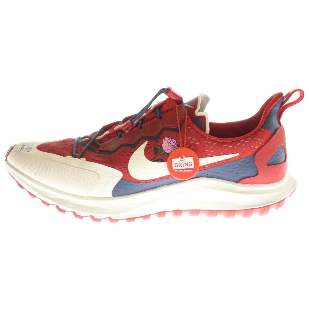 GYAKUSOU by UNDERCOVER(ギャクソウバイアンダーカバー) NIKE AIR ZOOM PEGASUS 36 TRAIL RED CD0383-600 ナイキ エアズームペガサス 36 トレイル レッド ローカットスニーカー US9/27.0cm
