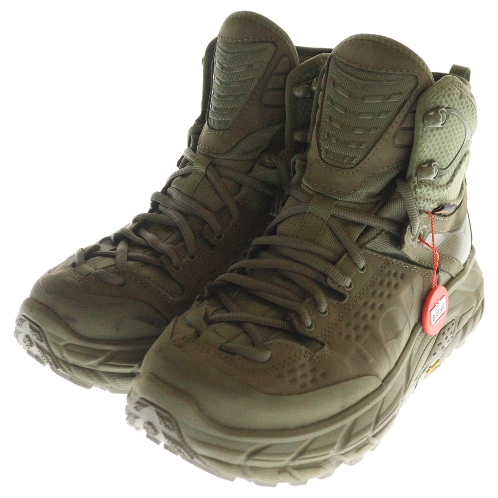 HOKA ONE ONE(ホカオネオネ) TOR ULTRA HI 2 WP 1107293 ウォータープルーフ ウルトラ ハイカットスニーカー トレッキングシューズ オリーブ US8/26.0cm