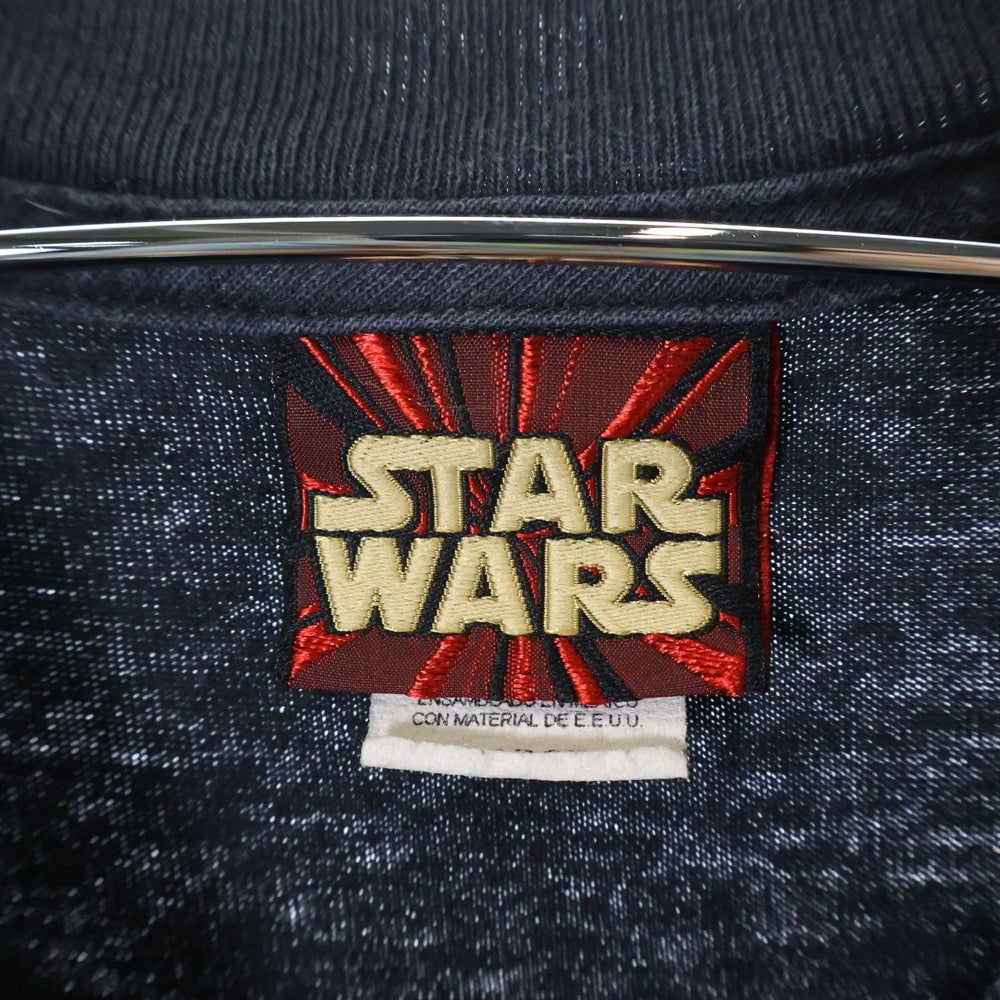VINTAGE(ヴィンテージ) 90s VINTAGE STAR WARS Anakin Skywalker スターウォーズ アナキンスカイウォーカー プリント半袖Tシャツ カットソー ブラック
