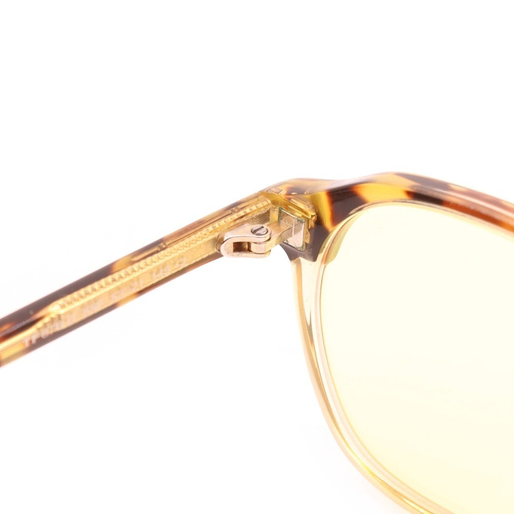 TOM FORD(トムフォード) プラスチックサングラス アイウェア 眼鏡 TF878-D ブラウン/イエロー