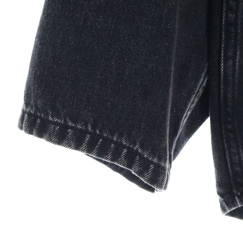 DIESEL(ディーゼル) Hybrid shirt in Tencel denim d-dewny-hood A13033 フード付き ハイブリット デニムジャケット フーディー ブラック