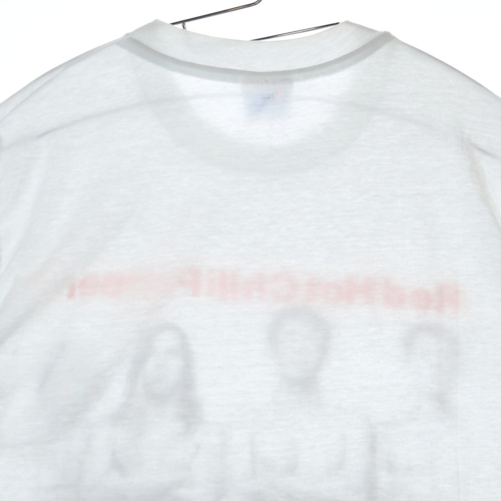 VINTAGE(ヴィンテージ) 80S RED HOT CHILIPEPPERS UPLIFT MOFO PARTY PLAN レッドホットチリペッパーズ プリント 半袖Tシャツ カットソー ホワイト