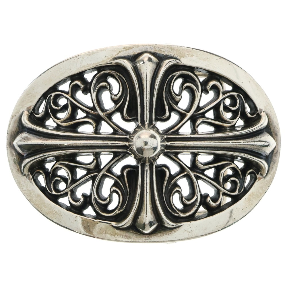 CHROME HEARTS(クロムハーツ) OVAL CROSS STRAP1.5クラシックオーバルクロスバックル シルバー BCA359