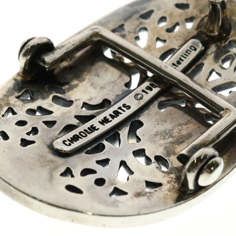 CHROME HEARTS(クロムハーツ) OVAL CROSS STRAP1.5クラシックオーバルクロスバックル シルバー BCA359