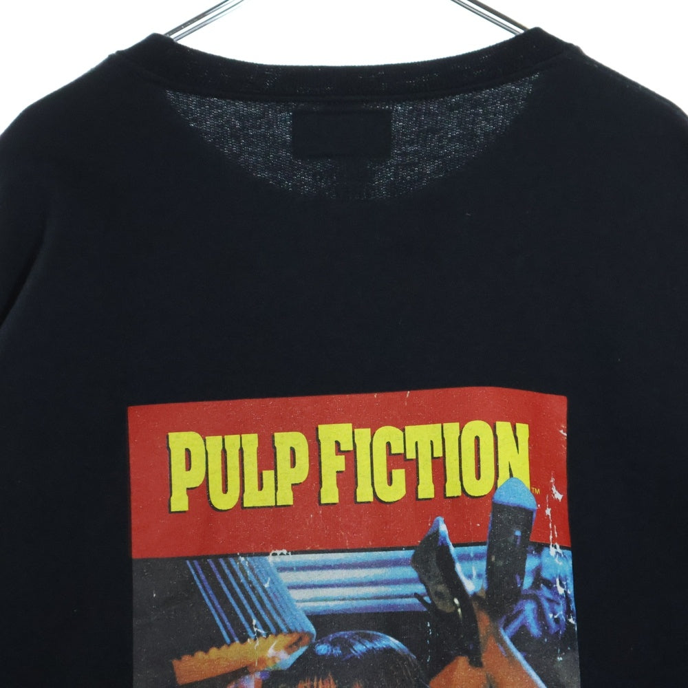 WACKO MARIA(ワコマリア) PULP FICTION CREW NECK SWEAT SHIRT PF-WM-SS11 クルーネックス 長袖スウェット ブラック