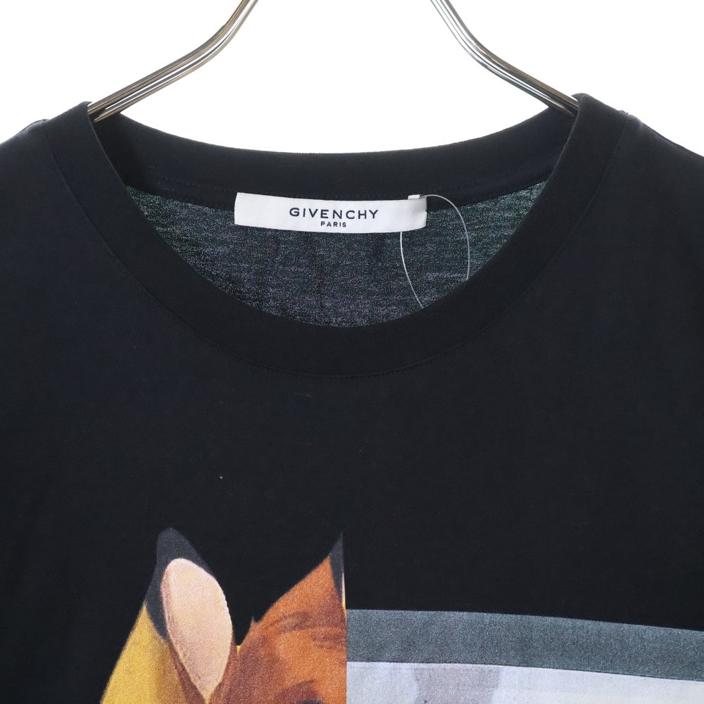 GIVENCHY(ジバンシィ) バンビプリント BW700D304U 半袖Tシャツ カットソー ブラック