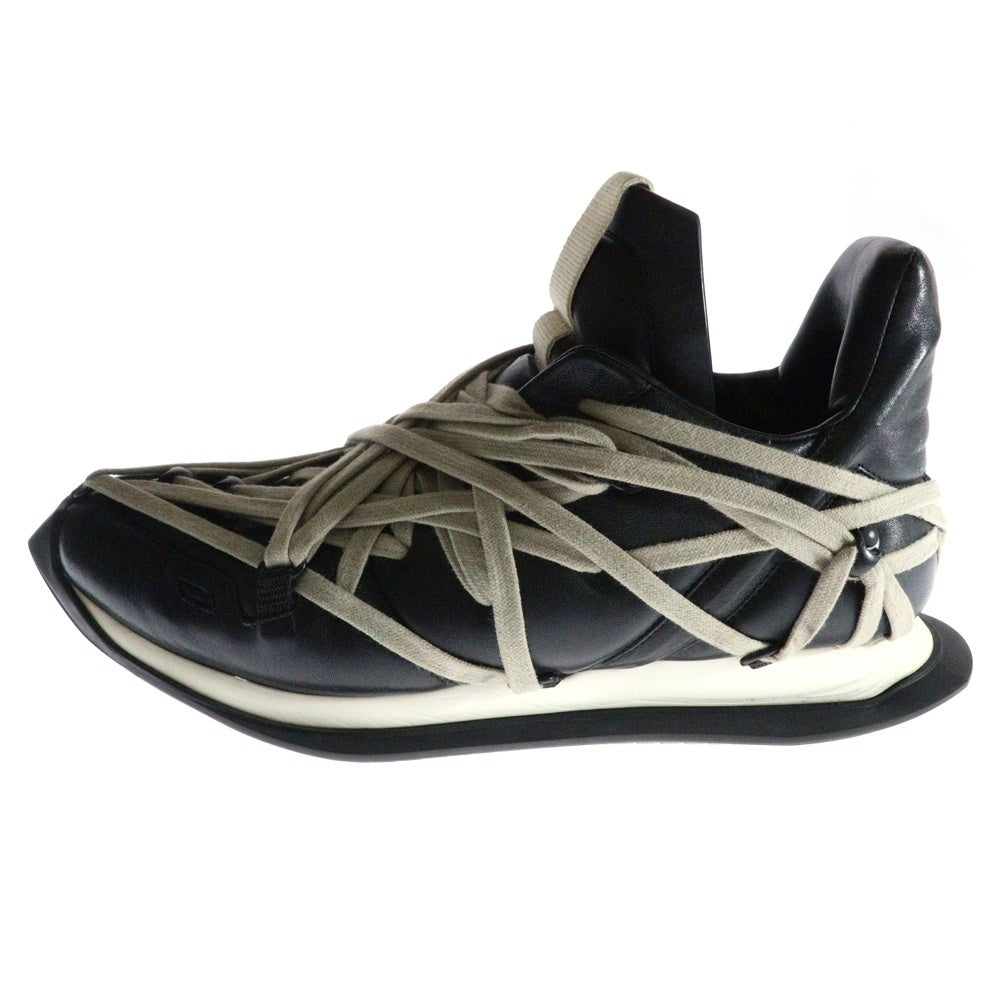 Rick Owens(リックオウエンス) MEGALACED MAXIMAL RUNNER 20S7813 メガレース マキシマルランナー ローカットスニーカー EU43/27.5cm ブラック