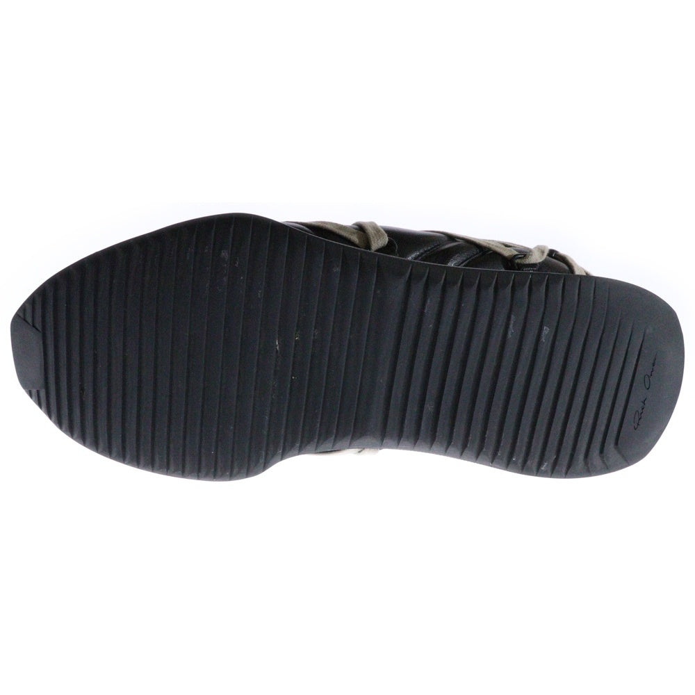Rick Owens(リックオウエンス) MEGALACED MAXIMAL RUNNER 20S7813 メガレース マキシマルランナー ローカットスニーカー EU43/27.5cm ブラック