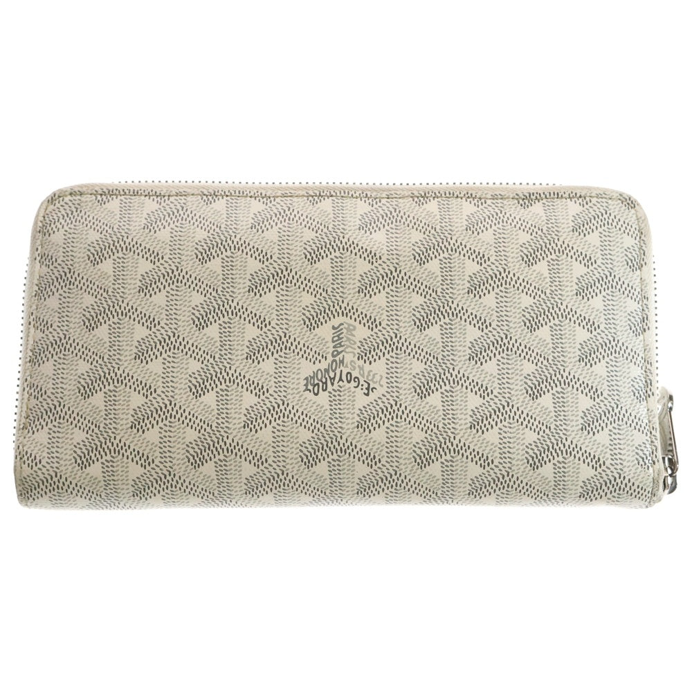 GOYARD(ゴヤール) マティニョンGM ラウンドジップロングウォレット 長財布 ホワイト