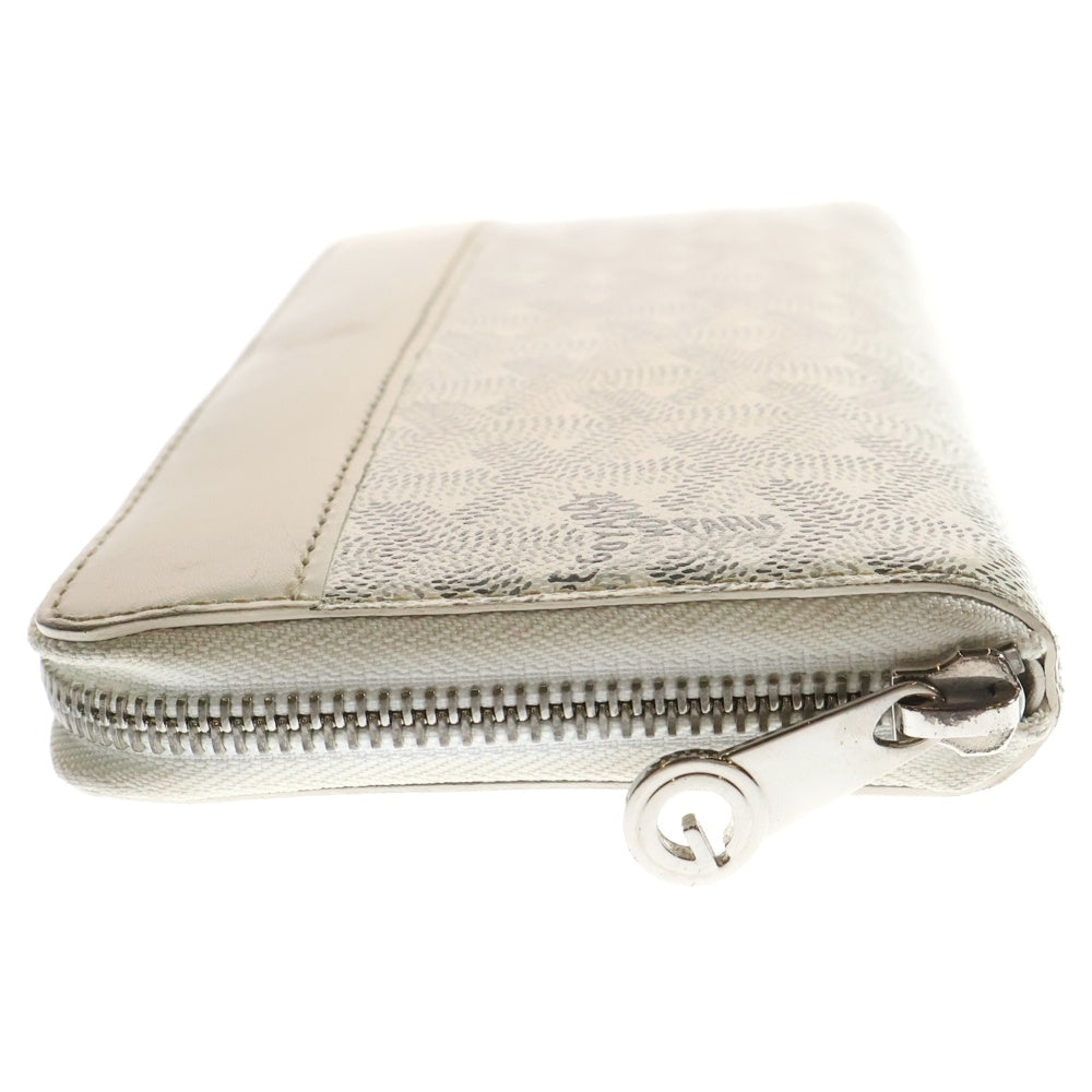 GOYARD(ゴヤール) マティニョンGM ラウンドジップロングウォレット 長財布 ホワイト