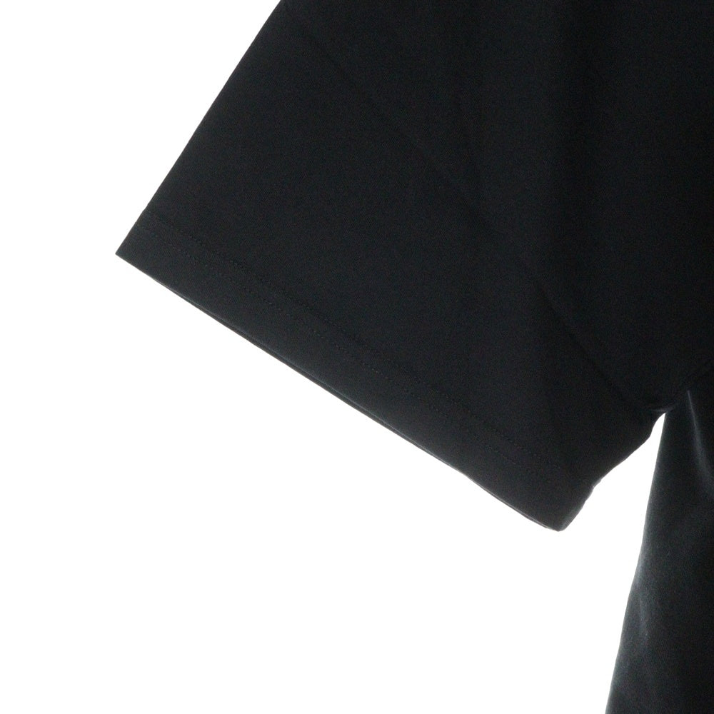 LU'U DAN(ルーダン) 25SS GRAPHIC TEE グラフィックプリント半袖Tシャツ ブラック T001J_CJ