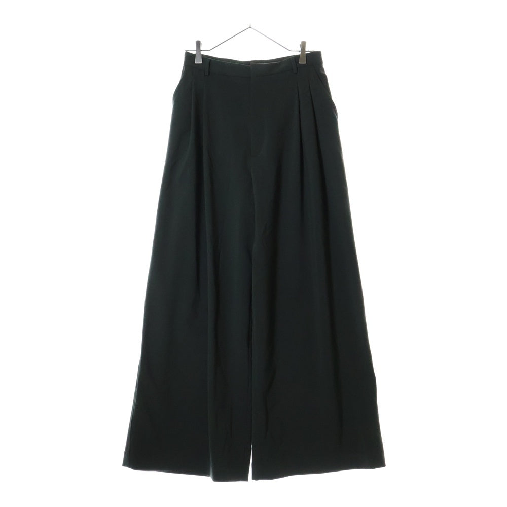 LU'U DAN(ルーダン) 25SS JUMBO WIDE LEG TROUSERS ジャンボワイドトラウザーズスラックスパンツ カーキ MP021W_LWB