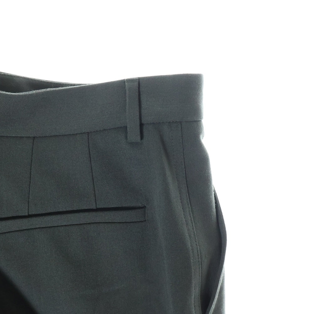 LU'U DAN(ルーダン) 25SS JUMBO WIDE LEG TROUSERS ジャンボワイドトラウザーズスラックスパンツ カーキ MP021W_LWB