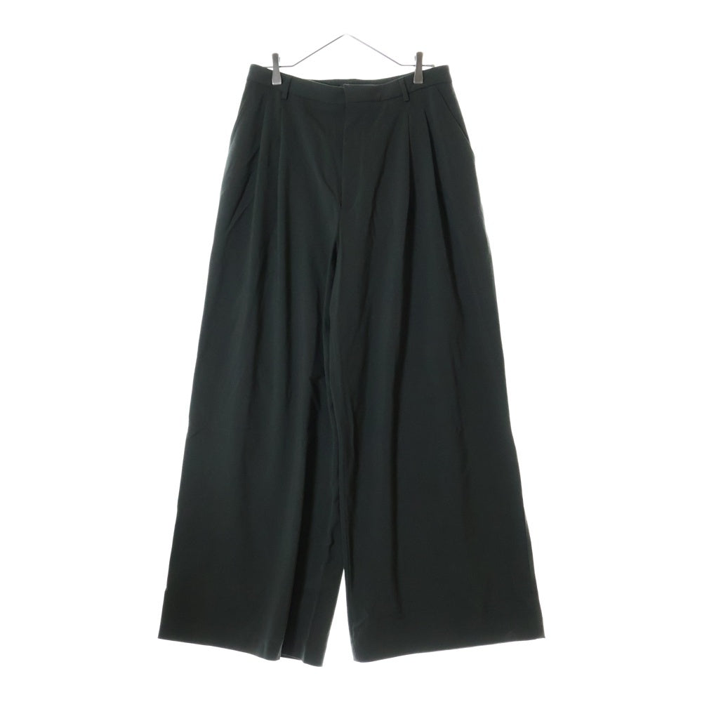 LU'U DAN(ルーダン) 25SS JUMBO WIDE LEG TROUSERS ジャンボワイドトラウザーズスラックスパンツ カーキ MP021W_LWB