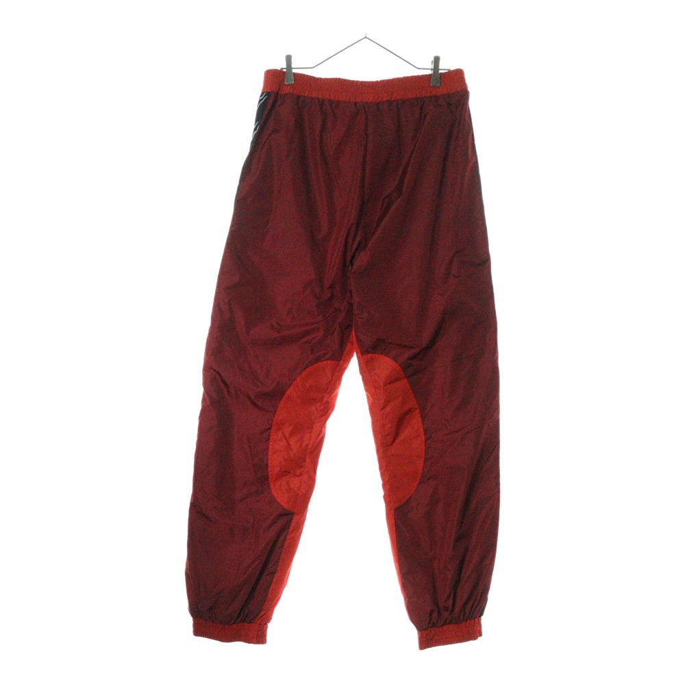 LU'U DAN(ルーダン) 25SS TRACKIES L-D ロゴサイドライントラックパンツ レッド MP031W_NS