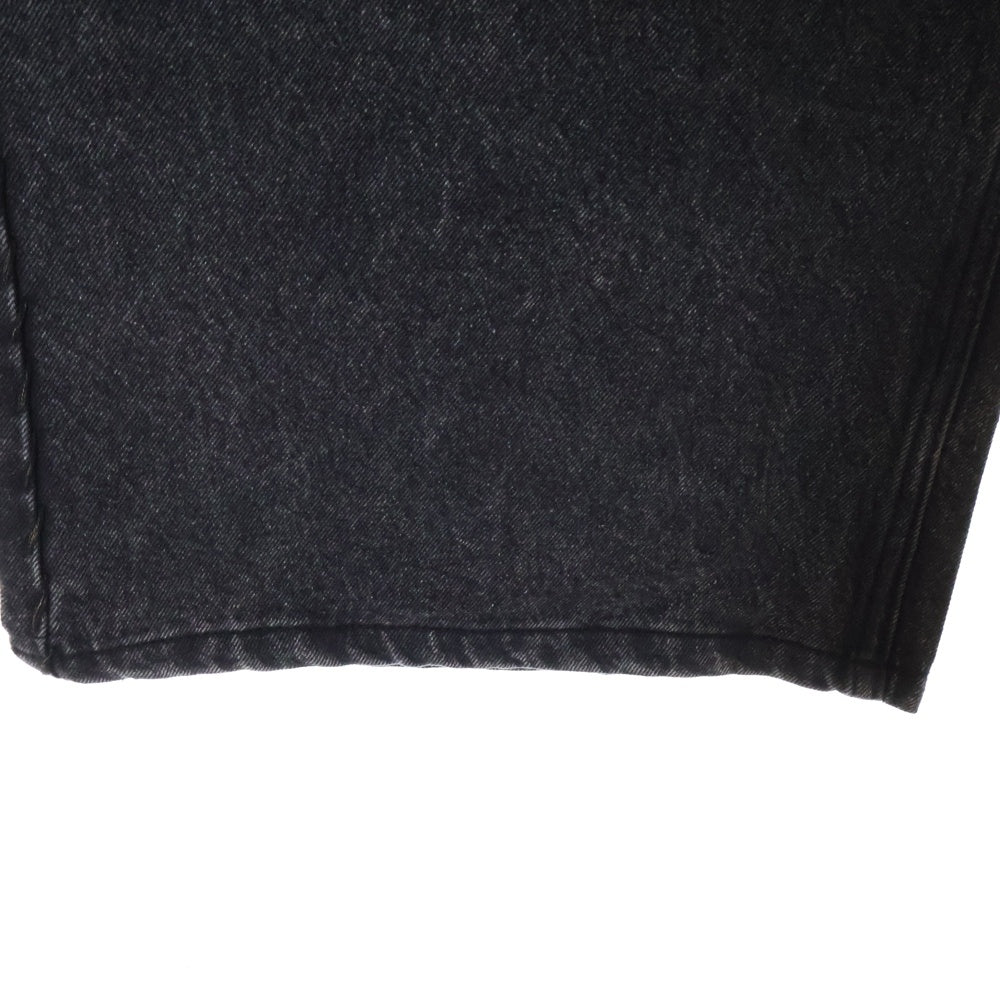GLASS CYPRESS(グラスサイプレス) 25SS Black Oversized Denim オーバーサイズデニムワイドパンツ ブラック 601251903