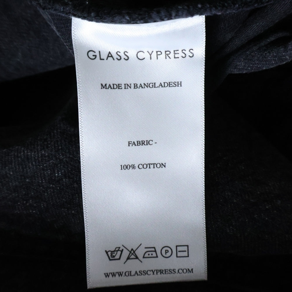GLASS CYPRESS(グラスサイプレス) 25SS Black Oversized Denim オーバーサイズデニムワイドパンツ ブラック 601251903