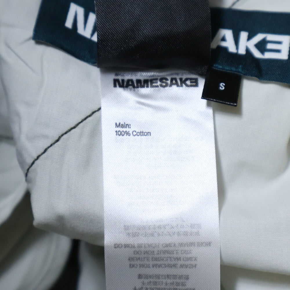 NAMESAKE(ナメサケ) 25SS MARSELLES WASHED DENIM PANTS マルセイユウォッシュドデニムパンツ カーキ N3-SS25-JUICE-PT-02-CG