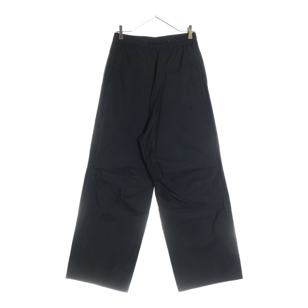 NAMESAKE(ナメサケ) 25SS JACOB LAYERED SUITING TROUSERS レイヤードスーツトラウザーズパンツ ブラック N3-SS25-N3-PT-07-EB