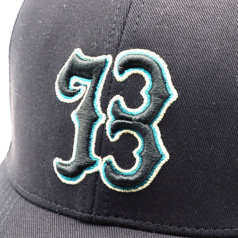 NAMESAKE(ナメサケ) 25SS HOMETOWN CAP ホームタウンロゴアジャスターキャップ ブラック N3-SS25-JUICE-AC-01-EB