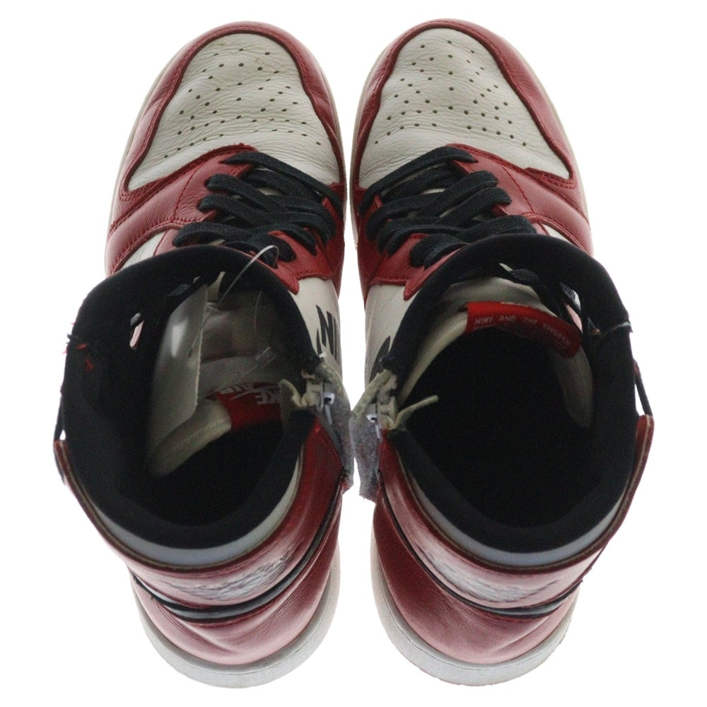 NIKE(ナイキ) AIR JORDAN 1 REBEL XX OG CHICAGO AT4151-100 エアジョーダン1 レベルXX シカゴ ハイカットスニーカー レディース レッド/ホワイト US6.5/23.5cm