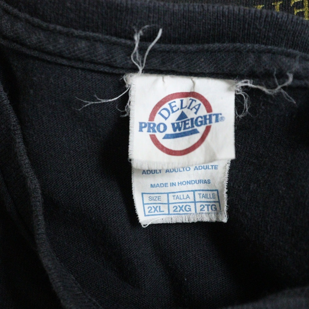 VINTAGE(ヴィンテージ) 00s ACDC バンドプリント 半袖Tシャツ カットソー ブラック