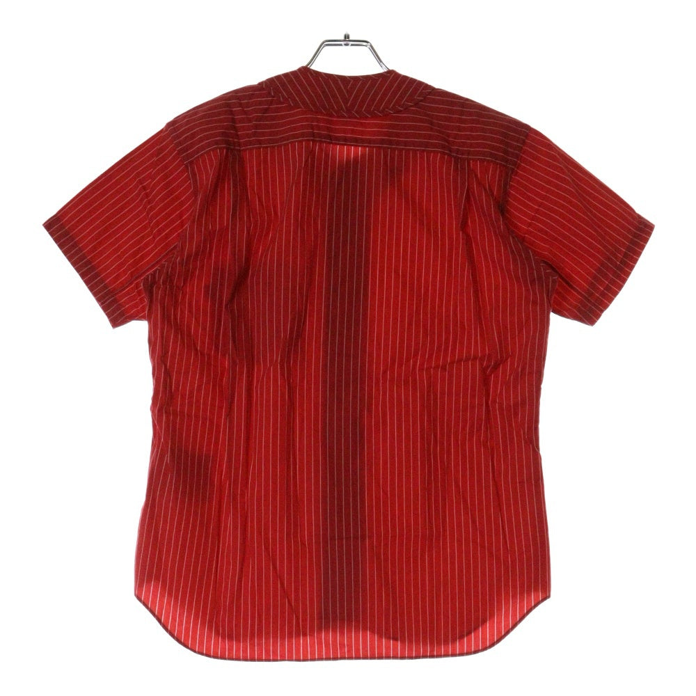 SUPREME(シュプリーム) 14SS ×COMME des GARCONS Baseball Shirt コムデギャルソン ベースボール半袖シャツ ストライプ レッド