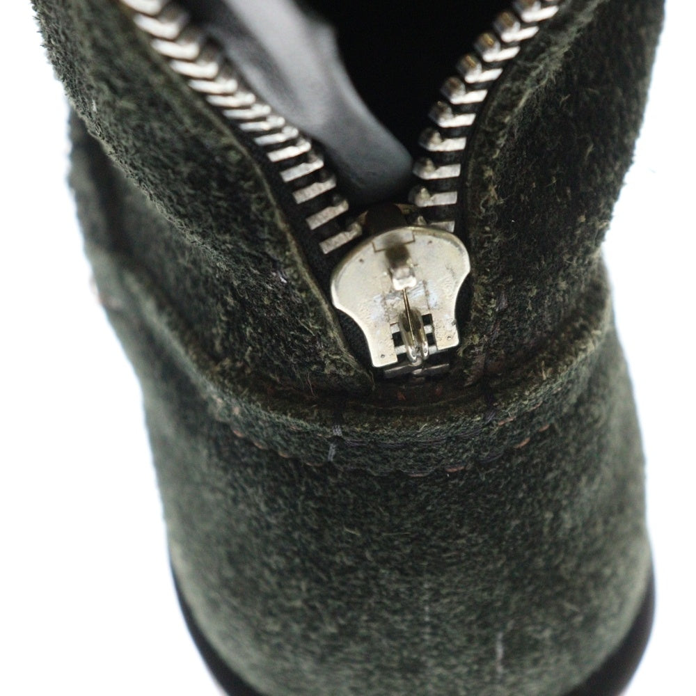 CHROME HEARTS(クロムハーツ) ×WESCO BOSS ウエスコ ボス スエードエンジニアブーツ ブラック 8D