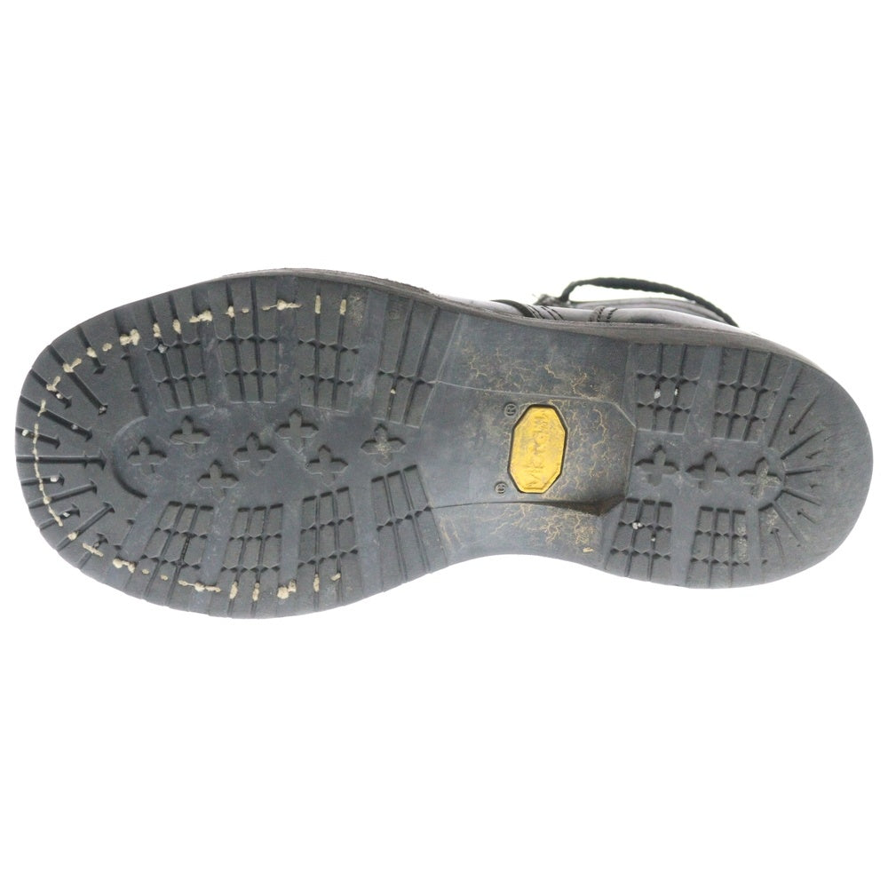 CHROME HEARTS(クロムハーツ) ×WESCO FIREMAN ウエスコ ファイヤーマン センターダガージップ レースアップレザーブーツ ブラック 7 1/2E