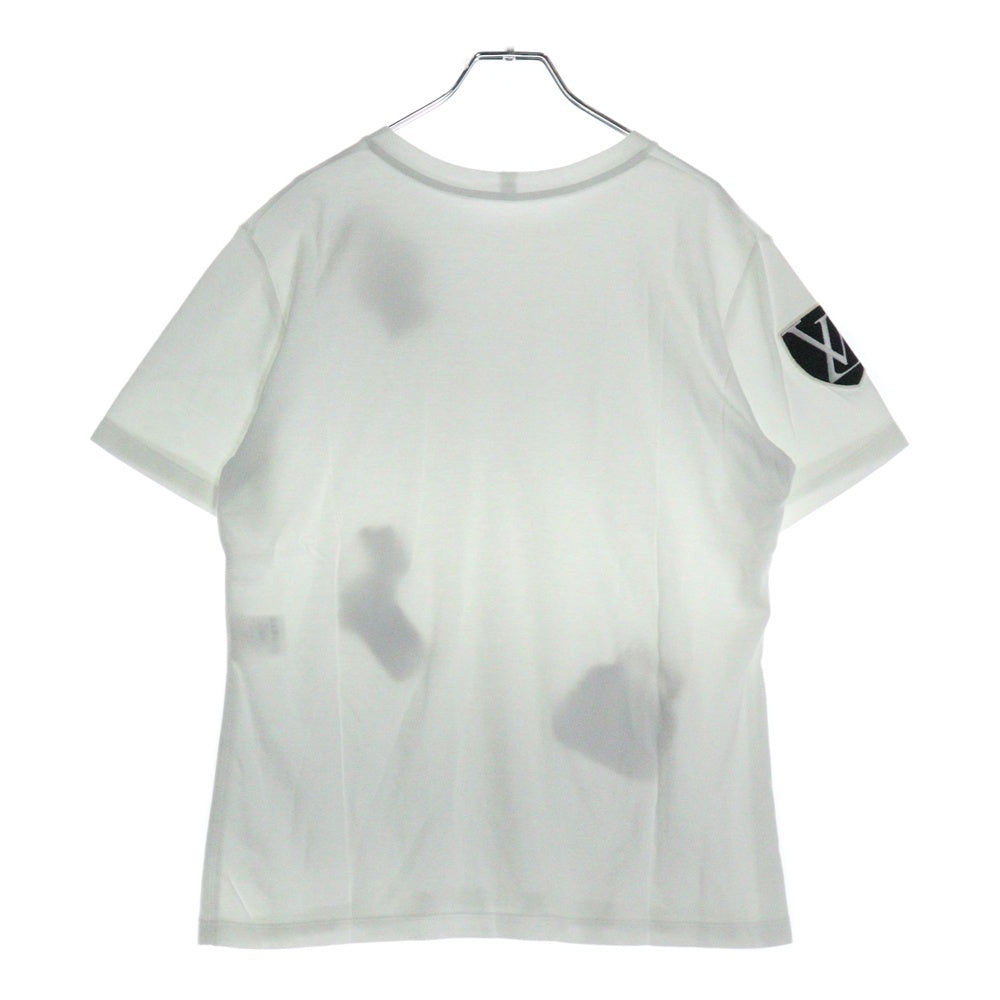 LOUIS VUITTON(ルイヴィトン) Design Patch Tee FFTSO1 JG2 マルチデザイン パッチ付き 半袖Tシャツ カットソー ホワイト