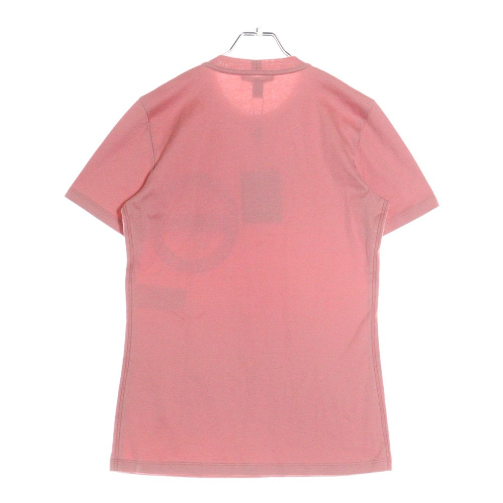 LOUIS VUITTON(ルイヴィトン) 18AW LV Stamp Tee RW182W DMF FFTS03 LV スタンプ 半袖Tシャツ カットソー ピンク