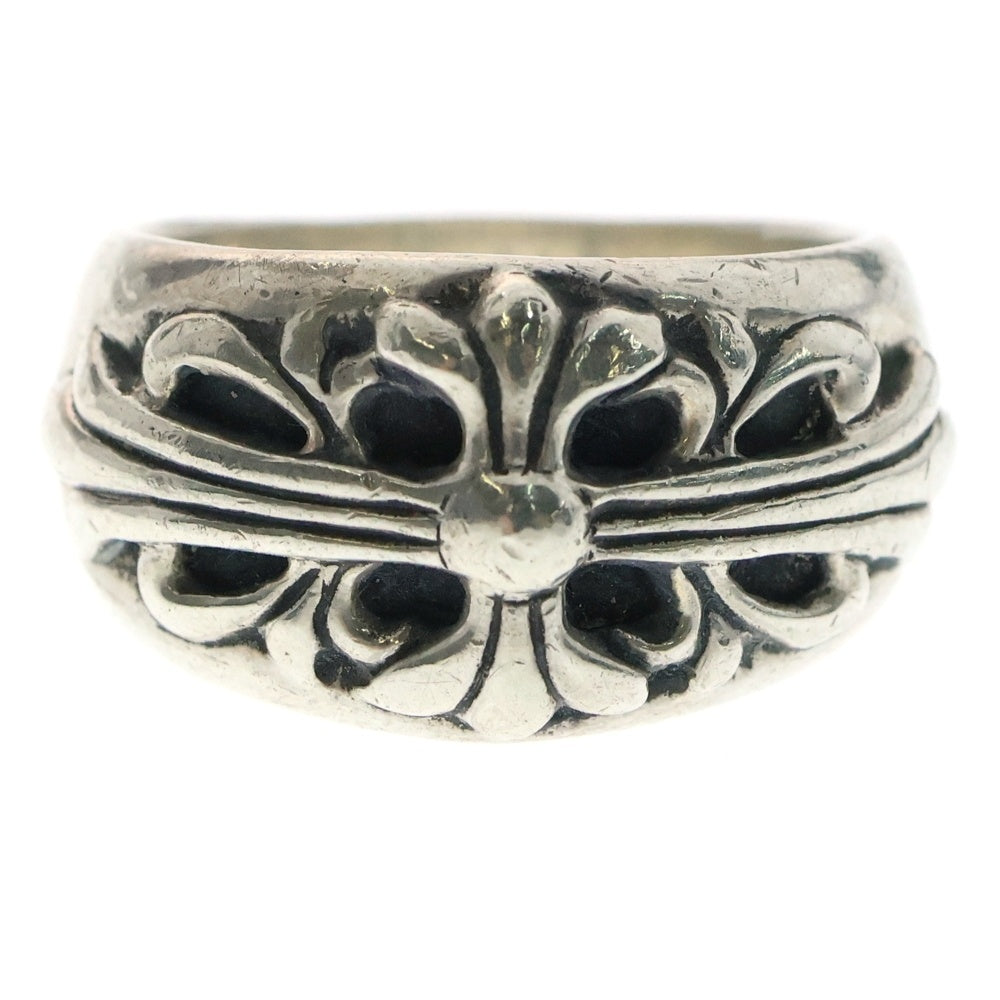 CHROME HEARTS(クロムハーツ) FLRL CRS フローラルクロス リング シルバー BCA346
