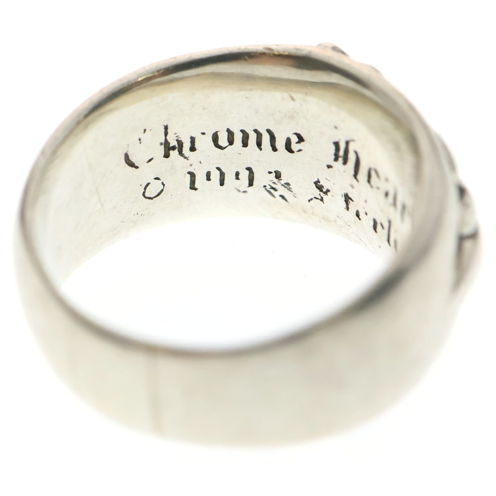 CHROME HEARTS(クロムハーツ) FLRL CRS フローラルクロス リング シルバー BCA346