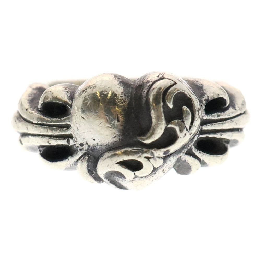 CHROME HEARTS(クロムハーツ) FLRL CRS HRT フローラルハート シルバーリング