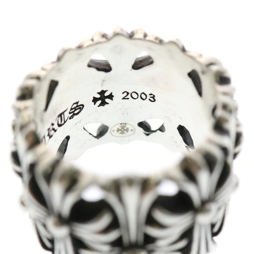 CHROME HEARTS(クロムハーツ) CEMETERY セメタリー クロスリング シルバー BCA339