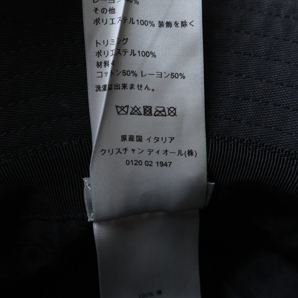DIOR(ディオール) 21SS × KENNY SCHARF 033C906O4511 ケニーシャーフ ボブバケットハット 帽子 ブラック