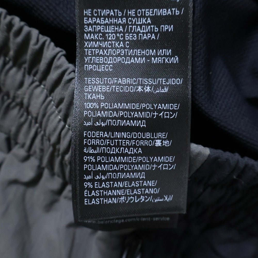 BALENCIAGA(バレンシアガ) 25SS ×Puma Tracksuit 850701 TT004 プーマ トラックパンツ ロゴ刺繍 ジャージ ブラック