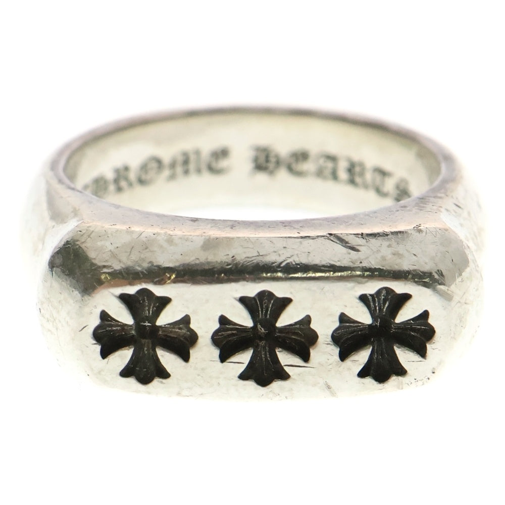 CHROME HEARTS(クロムハーツ) LI'L PJ リルPJ 3CHプラス リング シルバー