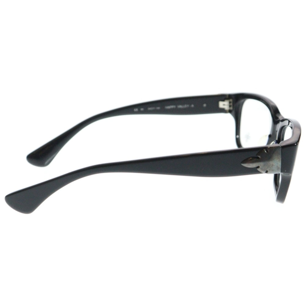 CHROME HEARTS(クロムハーツ) HAPPY VALLEY-A フレアニーテンプル スクエアフレームサングラス アイウェア 眼鏡 ブラック/クリア