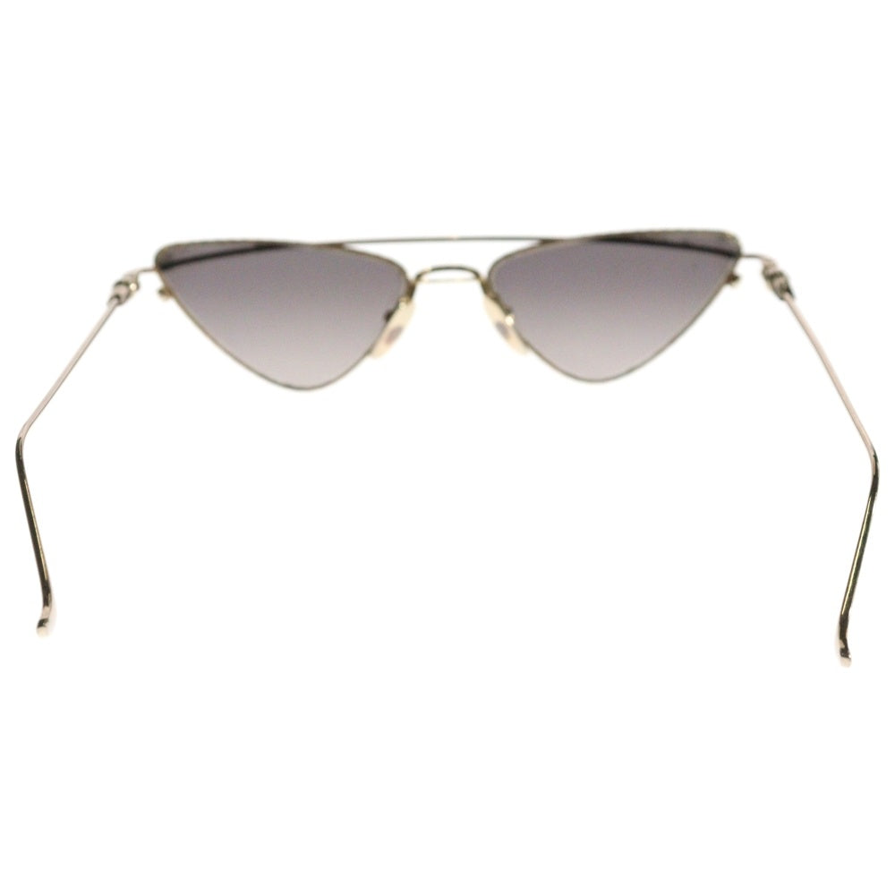 CHROME HEARTS(クロムハーツ) BOOBGEOSIE スパイクブリッジ キャットアイサングラス アイウェア 眼鏡 ゴールド/ブラック