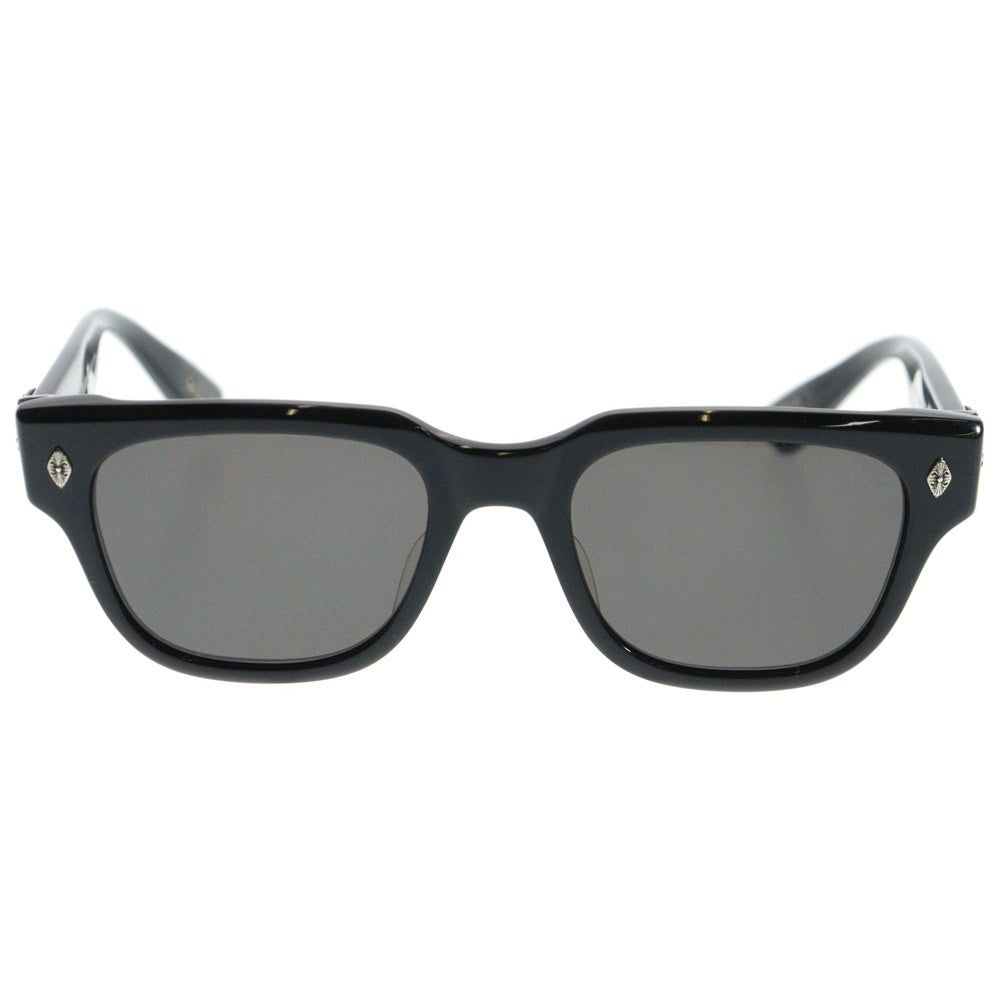 CHROME HEARTS(クロムハーツ) GIVENHED クラシックオーバルクロス スクエアサングラス アイウェア 眼鏡 ブラック/ブラック