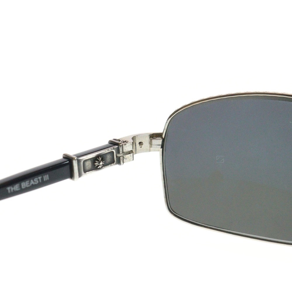 CHROME HEARTS(クロムハーツ) THE BEAST 3 CHクロステンプル ブリッジサングラス アイウェア 眼鏡 ブラック